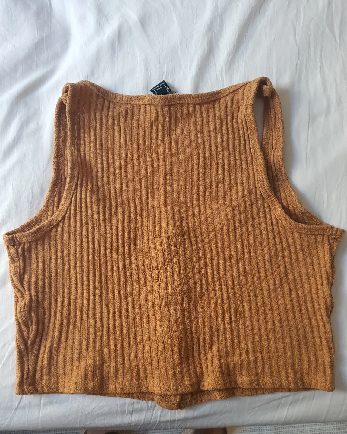Ribbed Knit Crop Top - photo 3