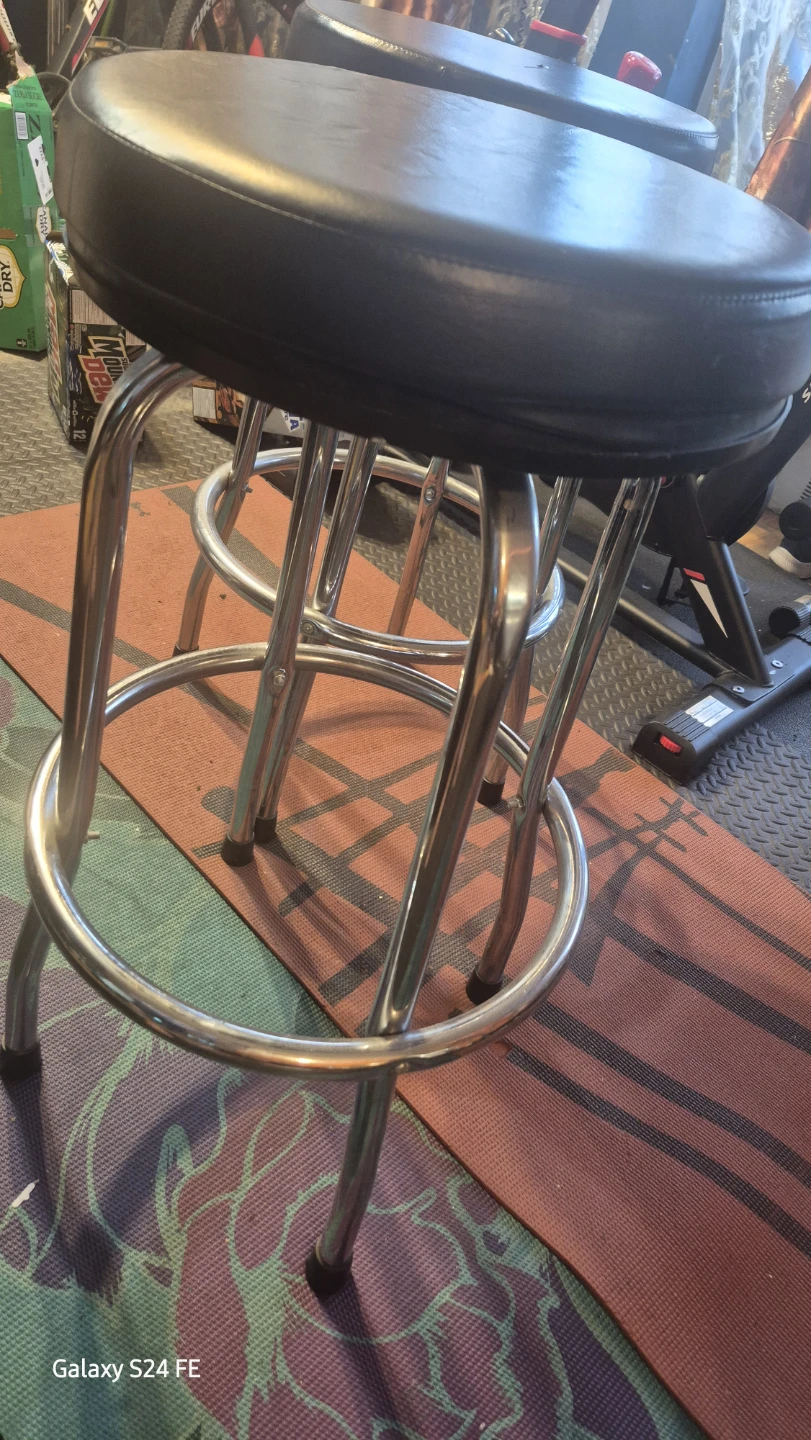 29 Inch Backless Swivel Bar Stools (Set of 2) - photo 3