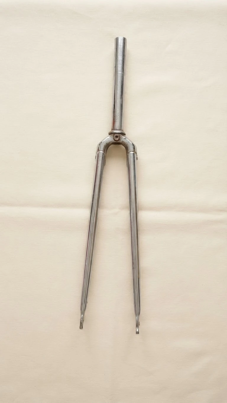 Steel Bicycle Fork - 1" Threadless