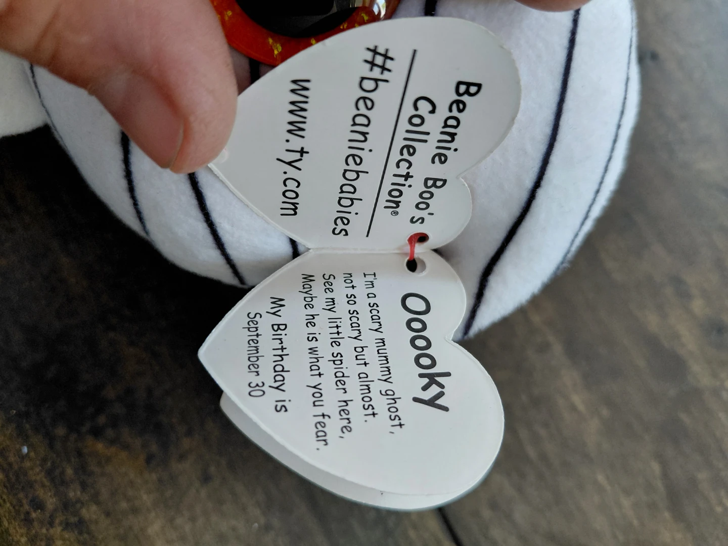 Ty Beanie Boo's Oooooky Mummy Plush Toy - photo 2