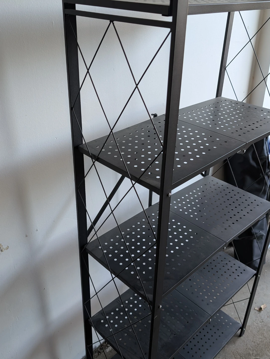 DEANIC 5-Shelf Foldable Storage Shelves - photo 2