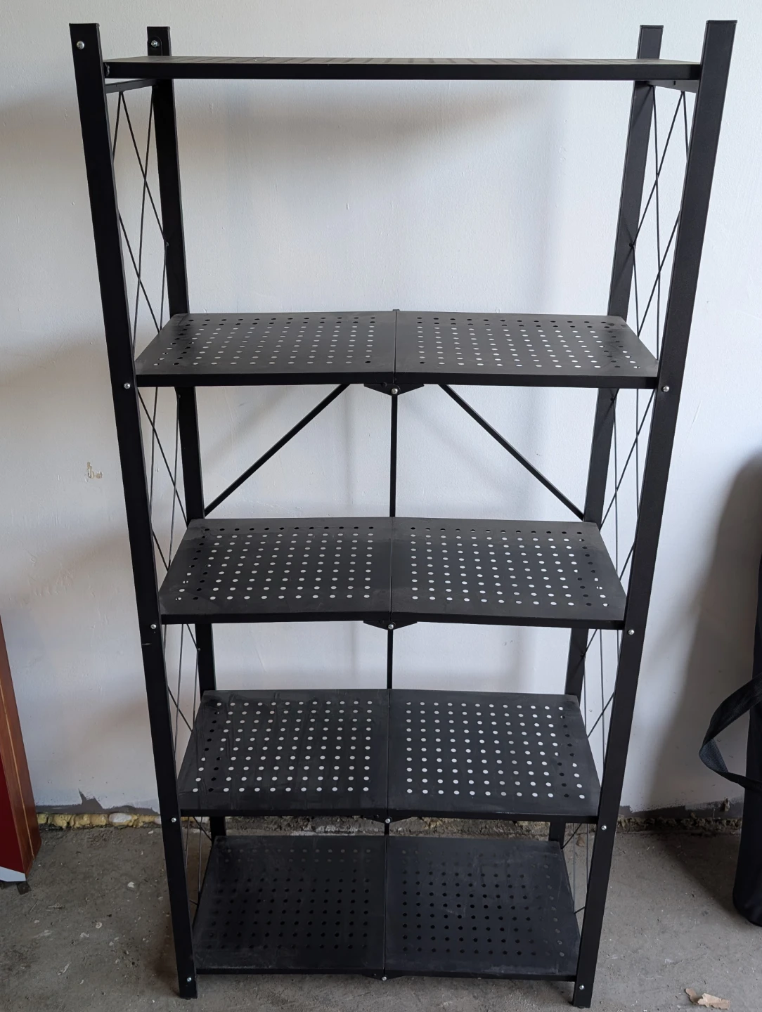 DEANIC 5-Shelf Foldable Storage Shelves - photo 3
