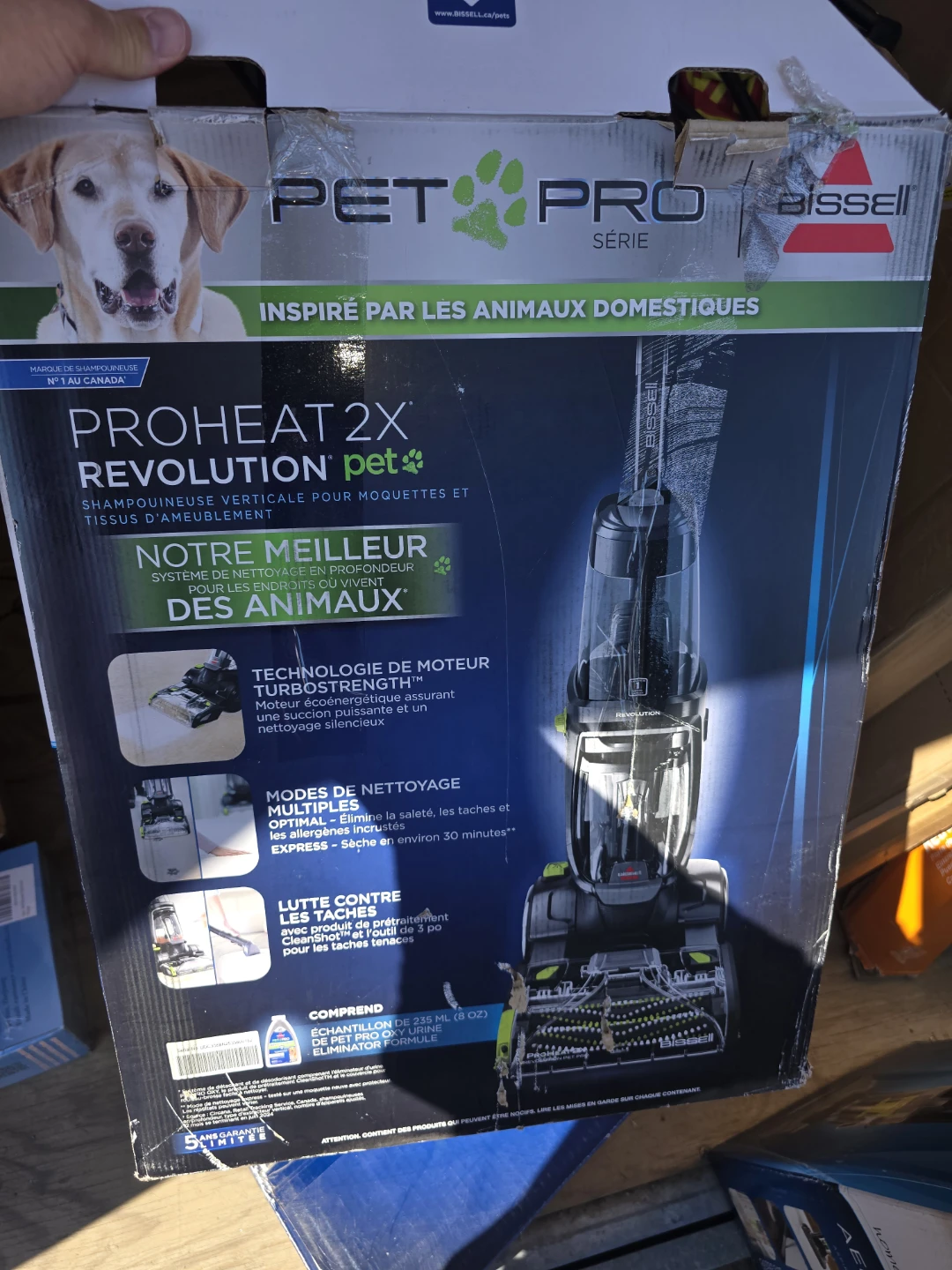 Bissell ProHeat 2X Revolution Pet Pro Carpet Cleaner - photo 2