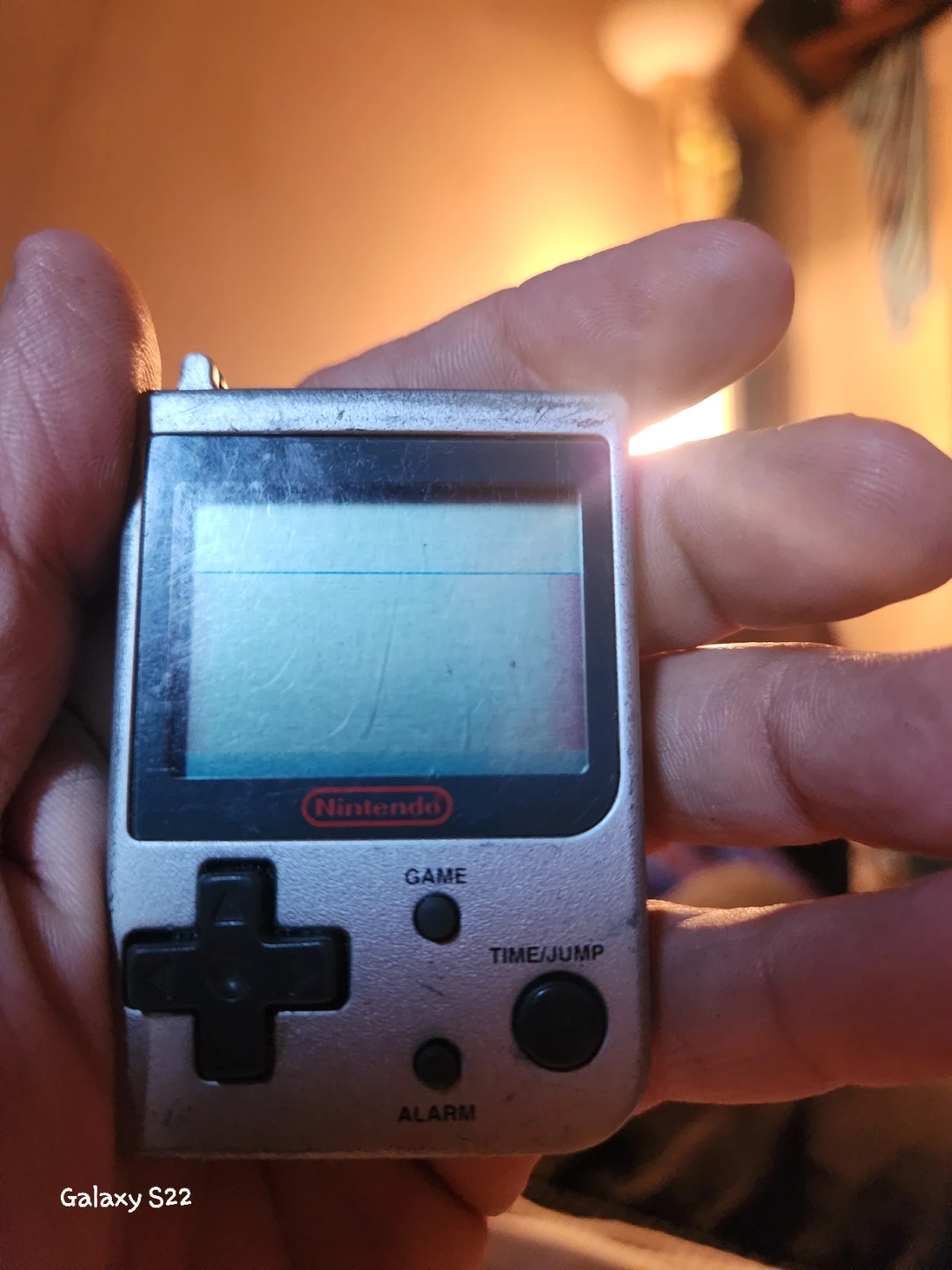 1998 Nintendo Mini Classic Super Mario Bros handheld LCD game