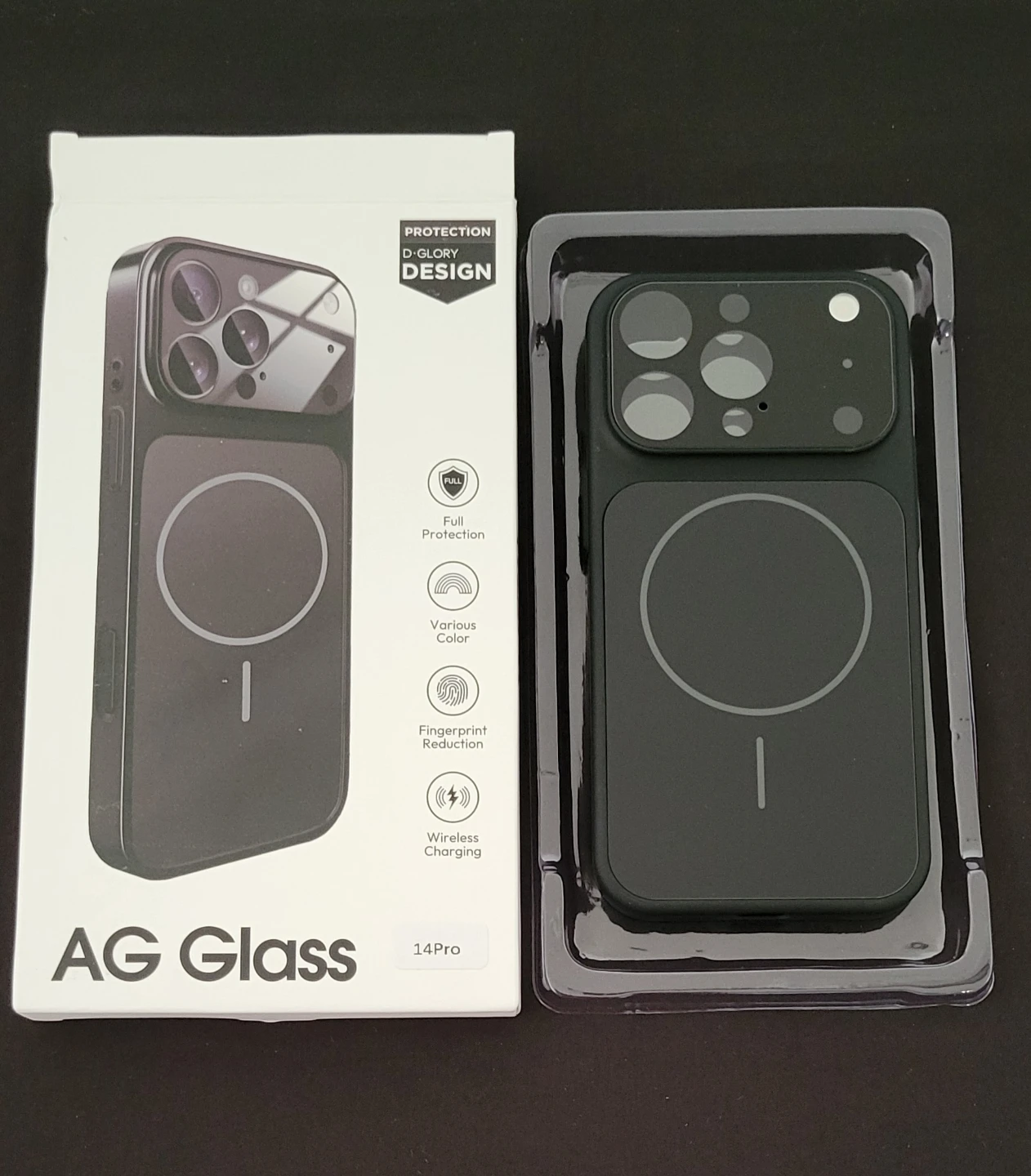 Convertable AG Glass Phone Case for iPhone 14 Pro - photo 3