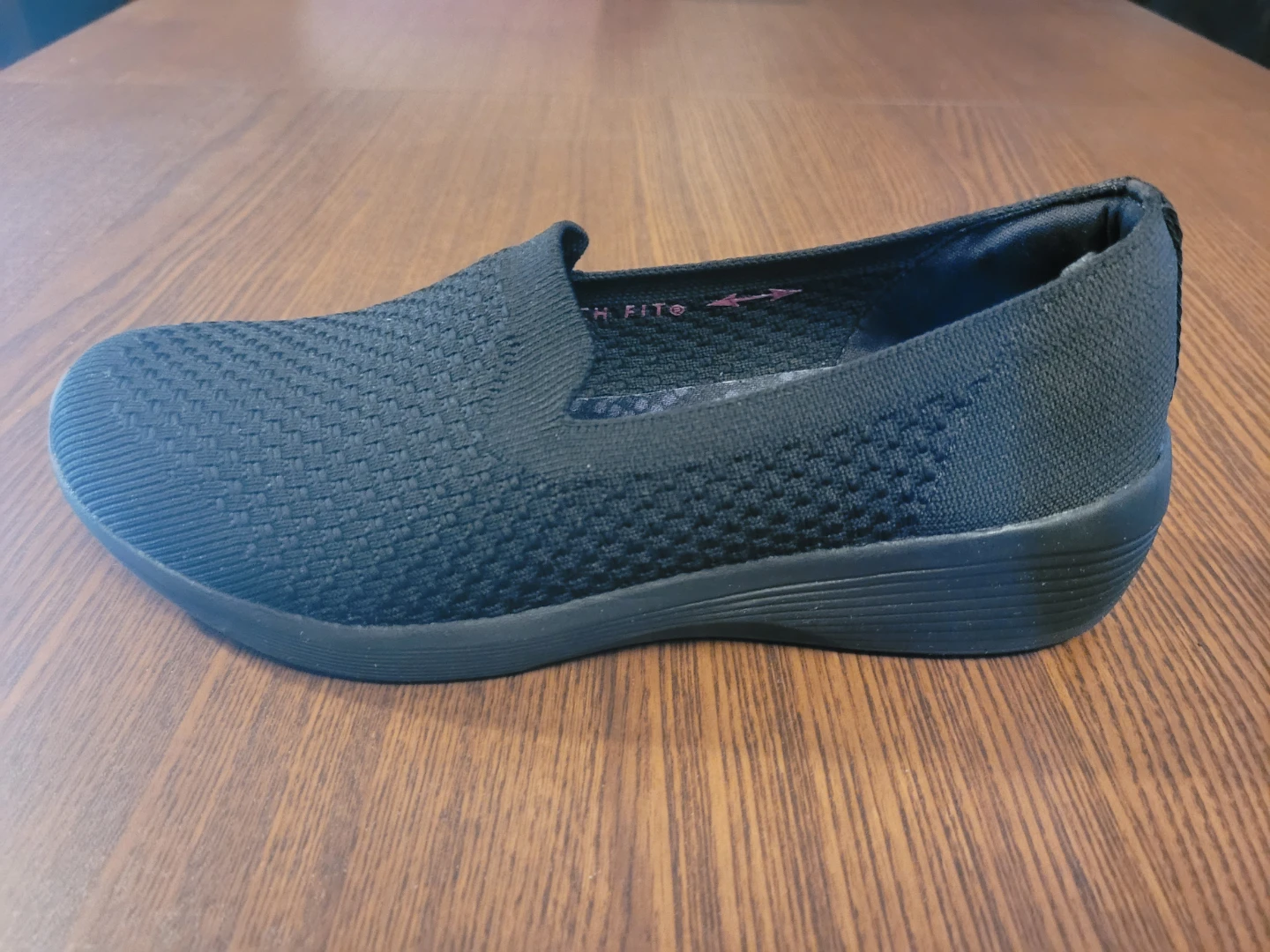 Skechers Women's Black Slip-On Knit Shoes - photo 4