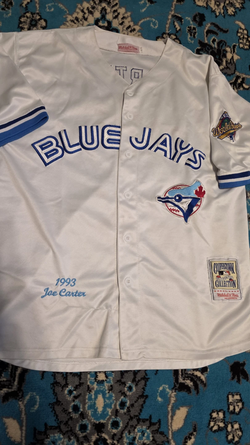 Toronto Blue Jays Joe Carter 1993 World Series Jersey