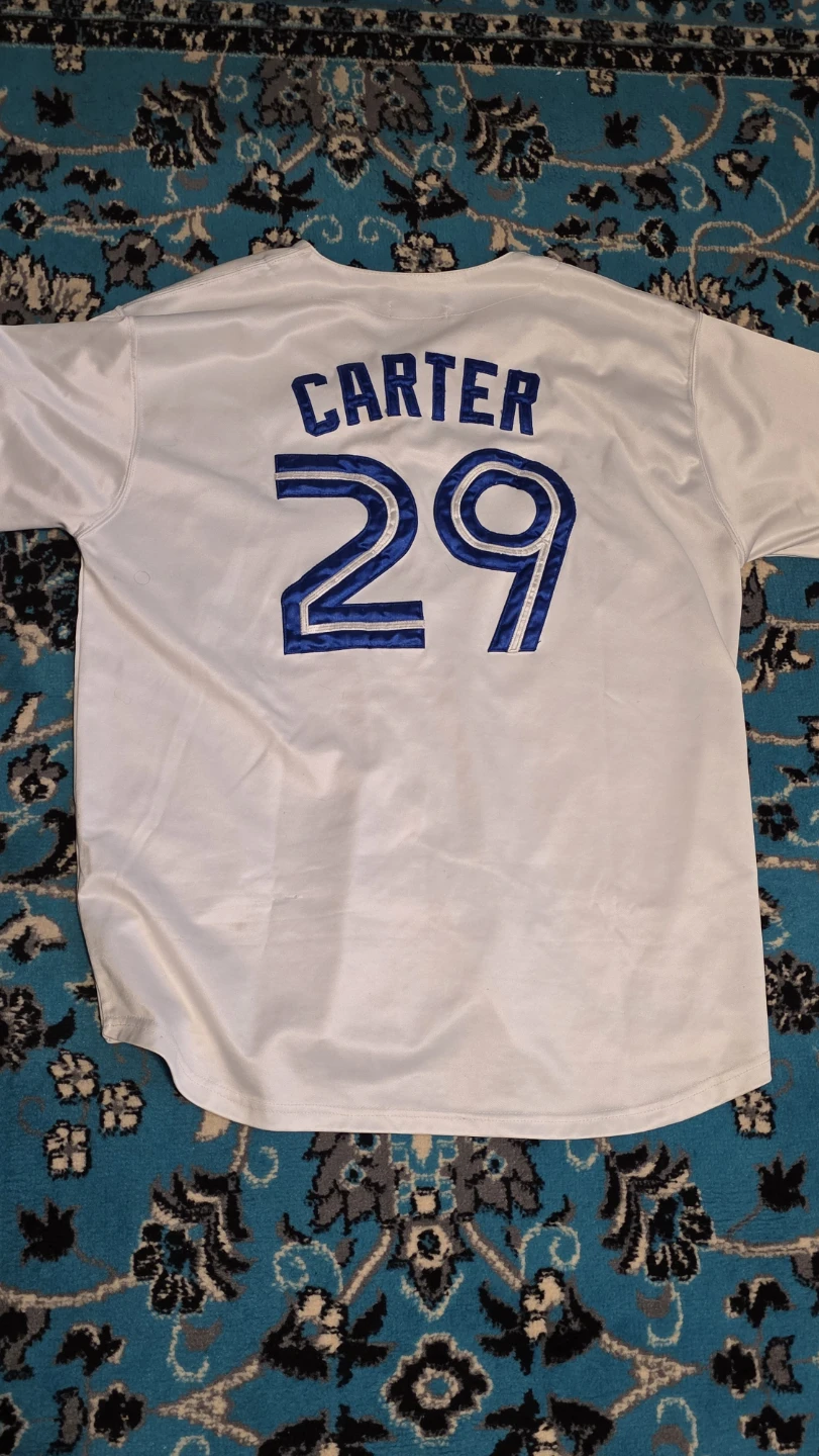 Toronto Blue Jays Joe Carter 1993 World Series Jersey - photo 2