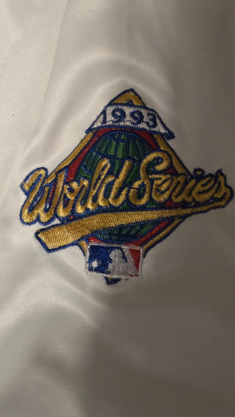 Toronto Blue Jays Joe Carter 1993 World Series Jersey - photo 3