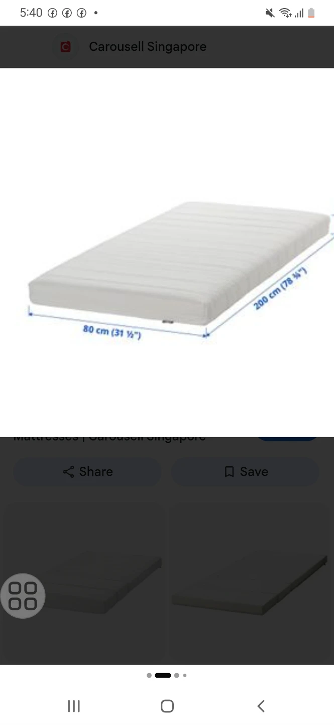 IKEA VITVAL Loft Bed Frame White - photo 3