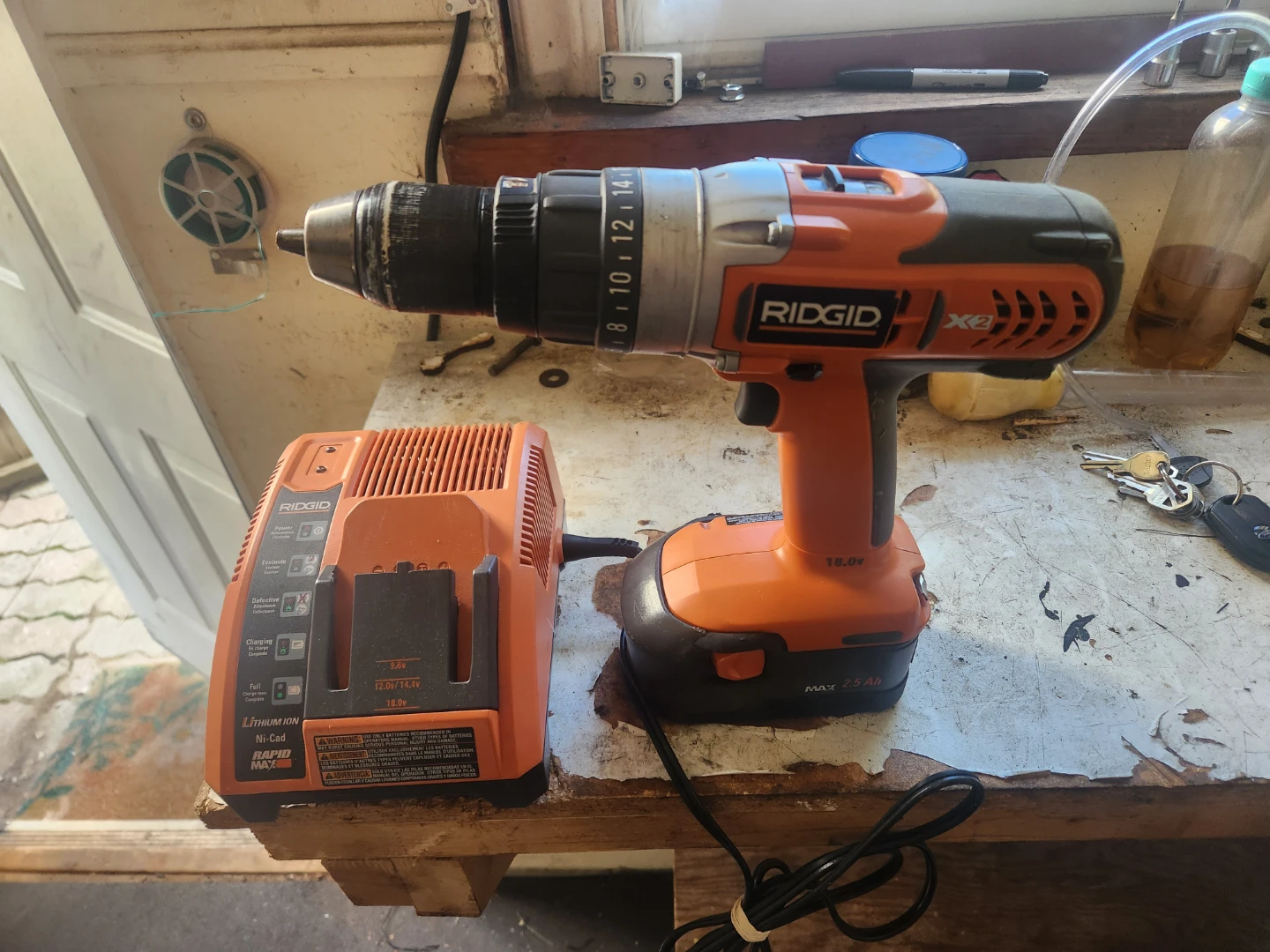 18 volt rigid drill