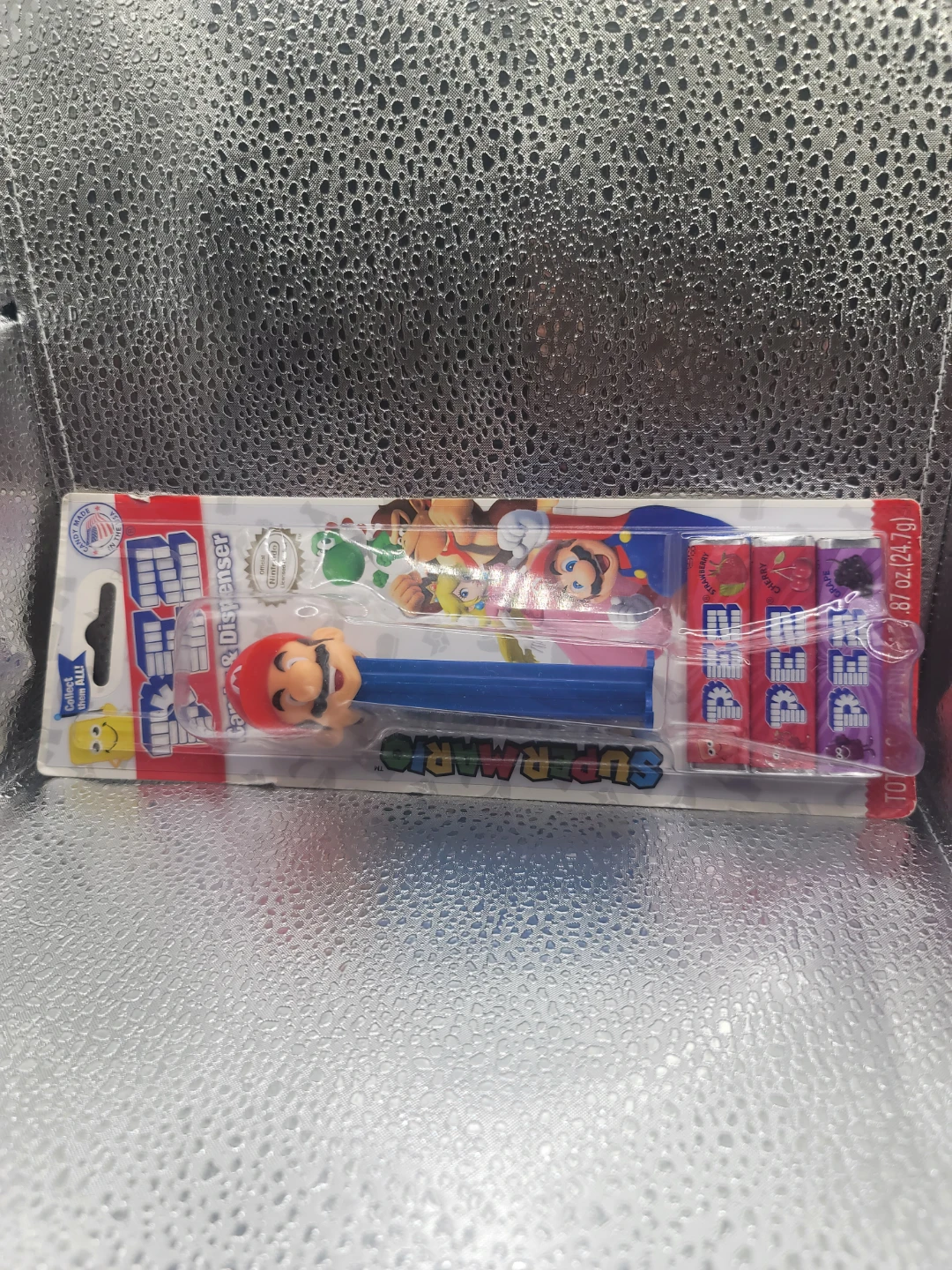 Super Mario PEZ Candy and Dispenser