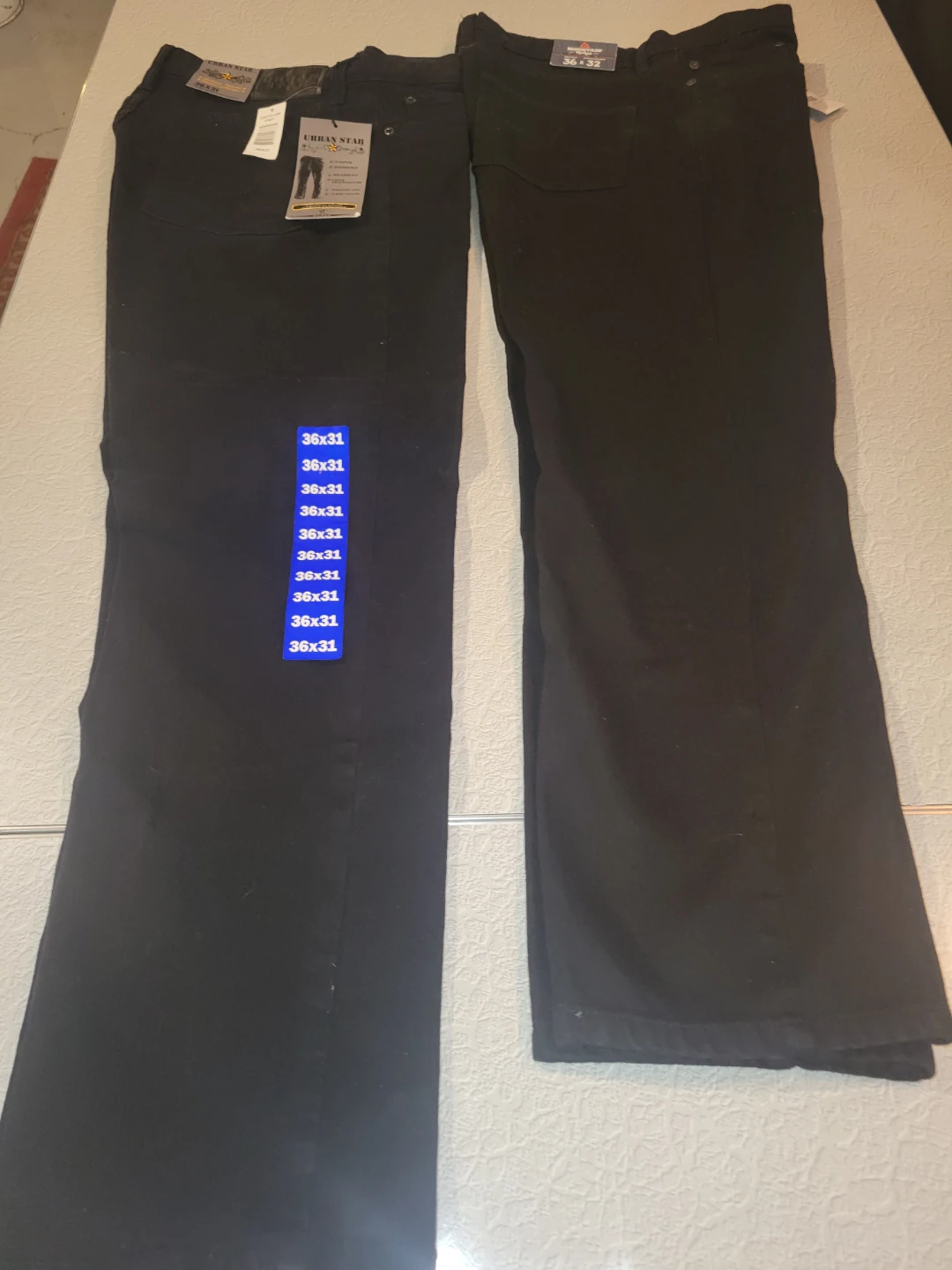 2 Pairs Black Denim - BNWT