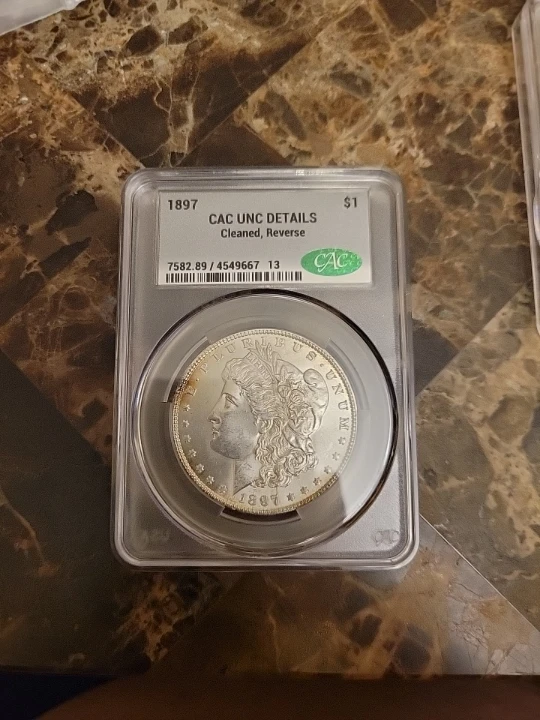 Morgan Silver Dollar Coins (1884, 1897, 1921) - photo 3