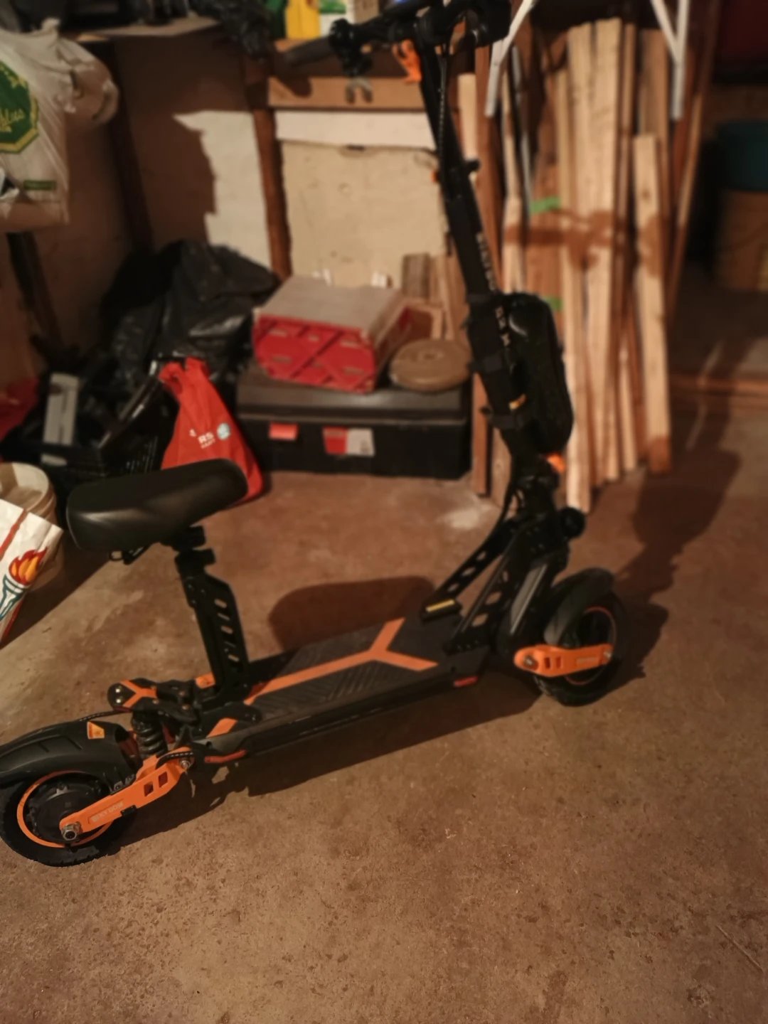 BIKKYDOG G2 Electric Scooter with Seat
