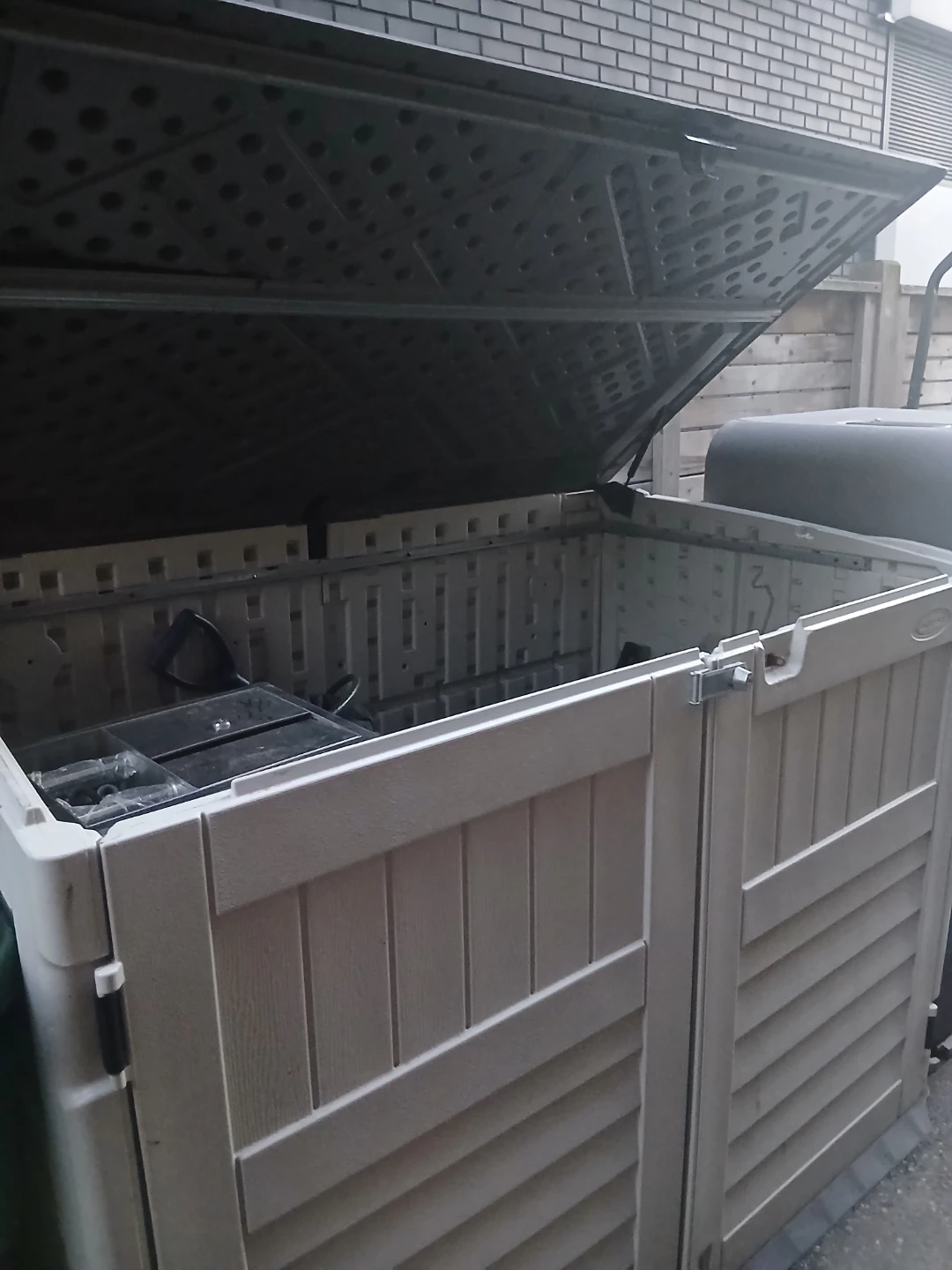 Needed this gone make a offer Outdoor Storage Shed