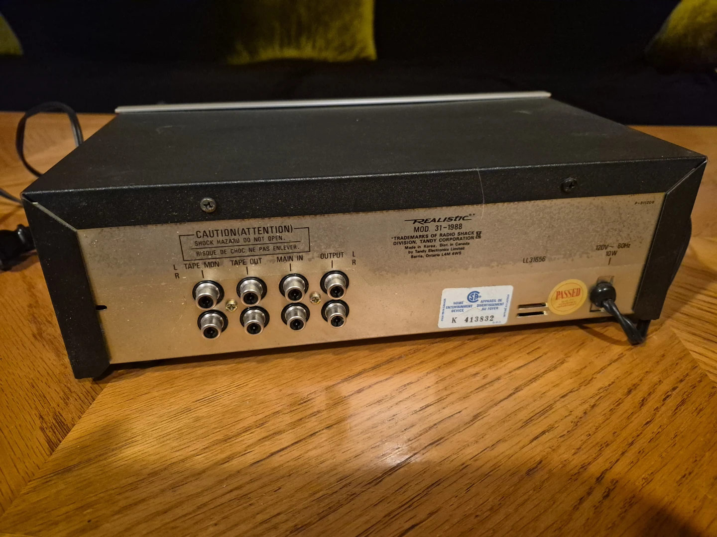 Realistic Five Band Stereo Frequency Equalizer - photo 3