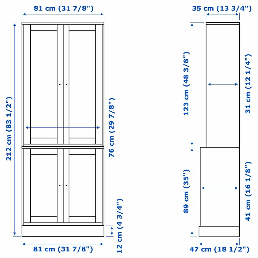 Ikea Hastav cabinet black - photo 3