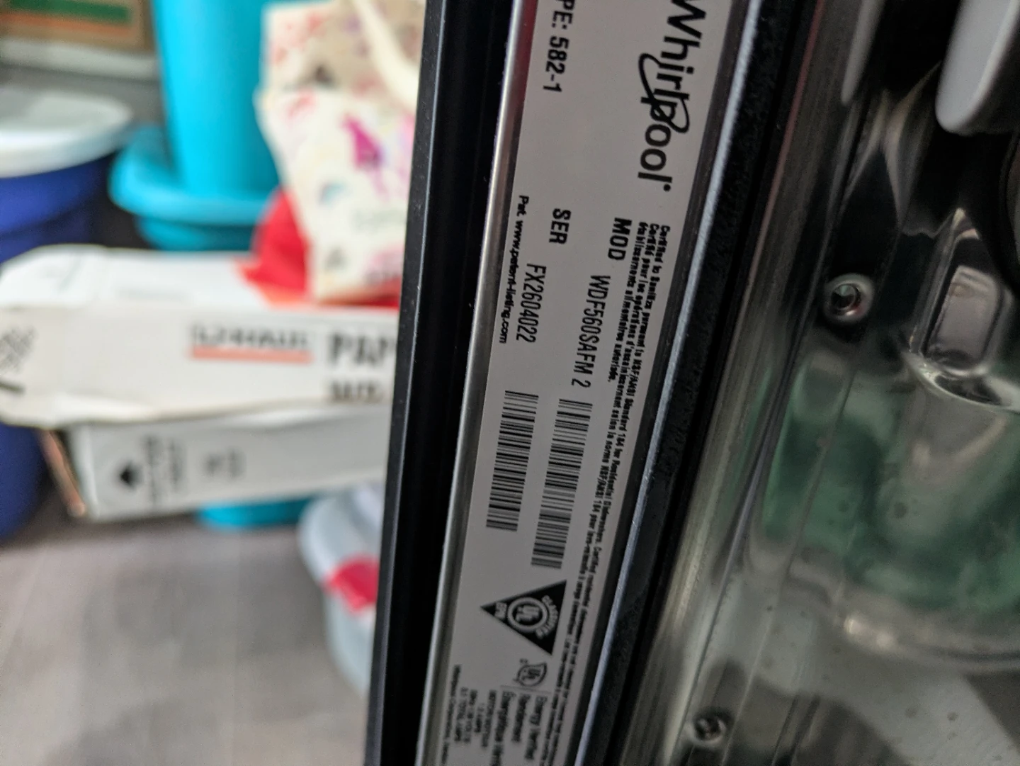 Whirlpool WDF560SAFM2 Dishwasher - photo 3