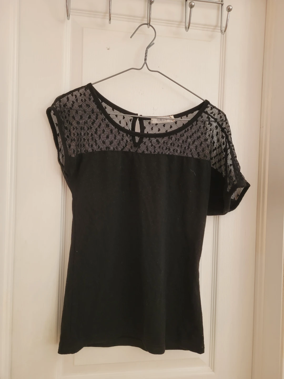 Black Lace Top