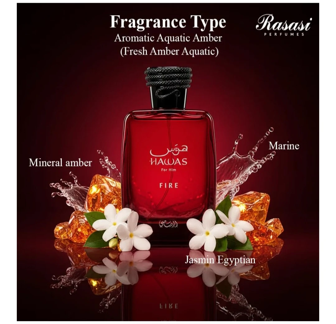 Rasasi Hawas Fire For Him Fire Eau De Parfum 100ml - photo 4