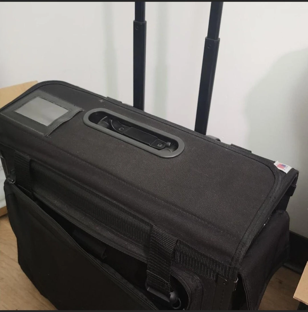 Black Rolling Suitcase