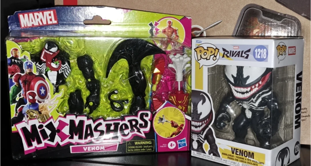 MARVEL HASBRO/ FUNKO, VENOM FIGURE & MIX MASHERS SET!! - photo 3