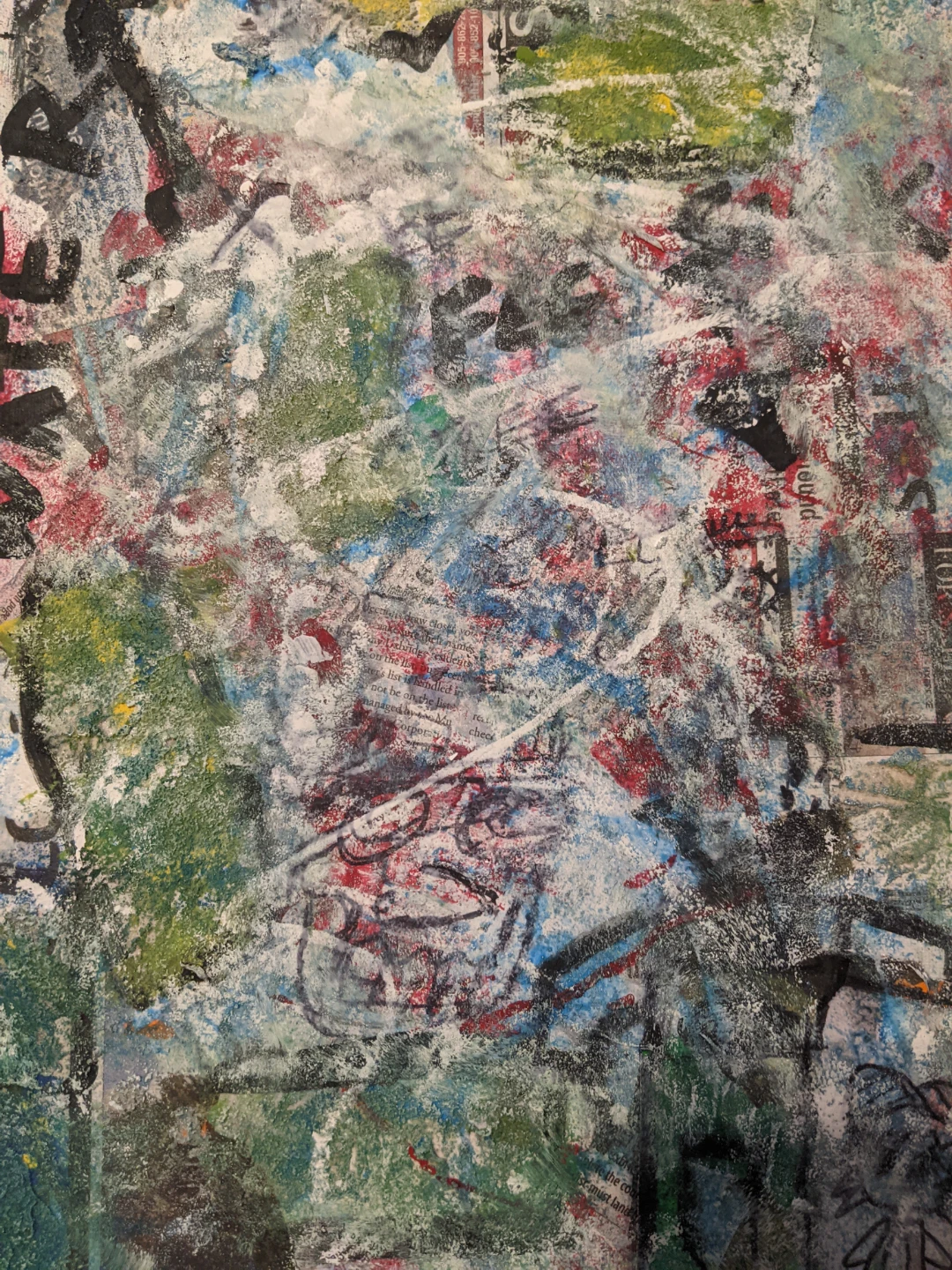 Mixed Media Abstract Art - photo 2