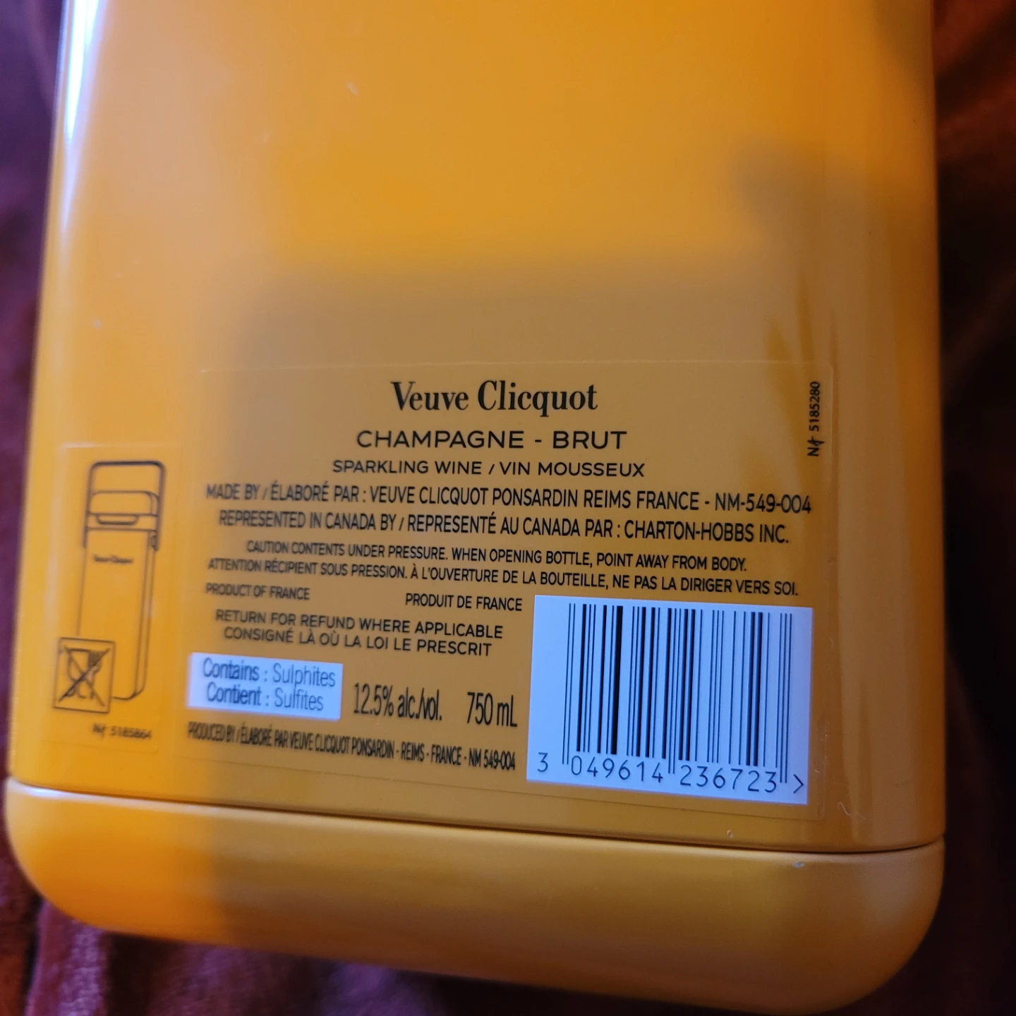 Veuve Clicquot Champagne Cooler Ice Bucket - photo 2