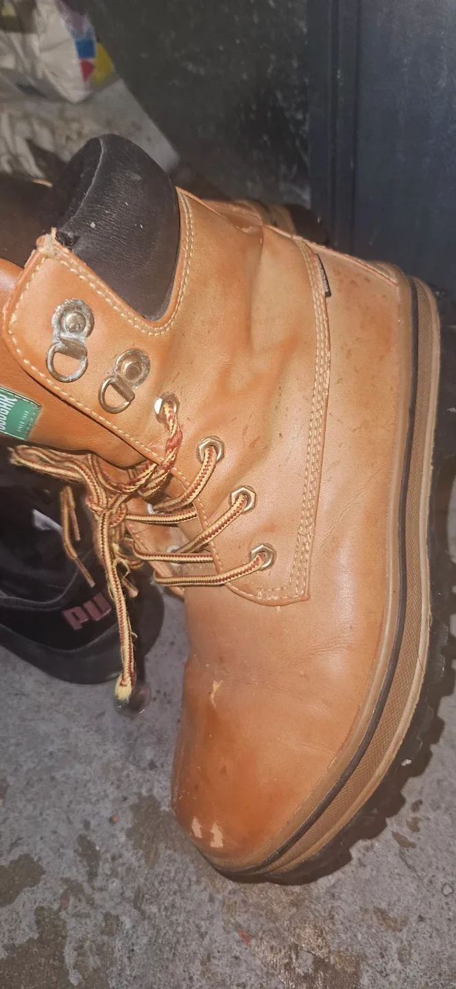 Cougar Stamp Work Boots - Size 7M - photo 3