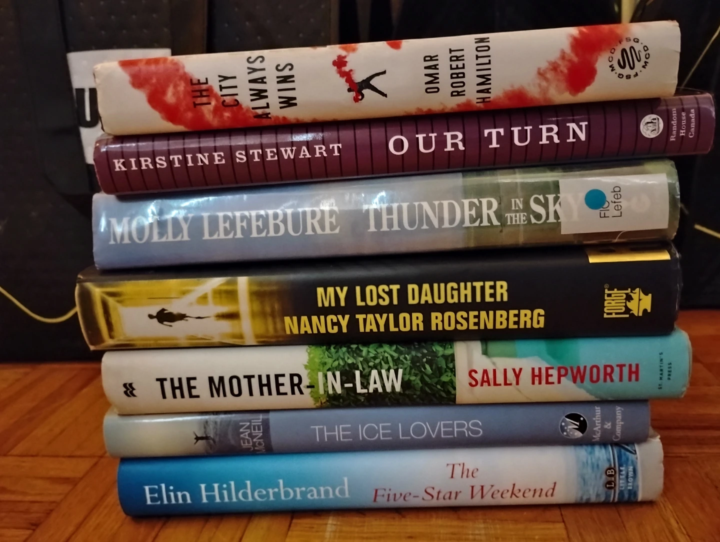 7x New Hardcover Mystery Novels ($200+ retail value)
