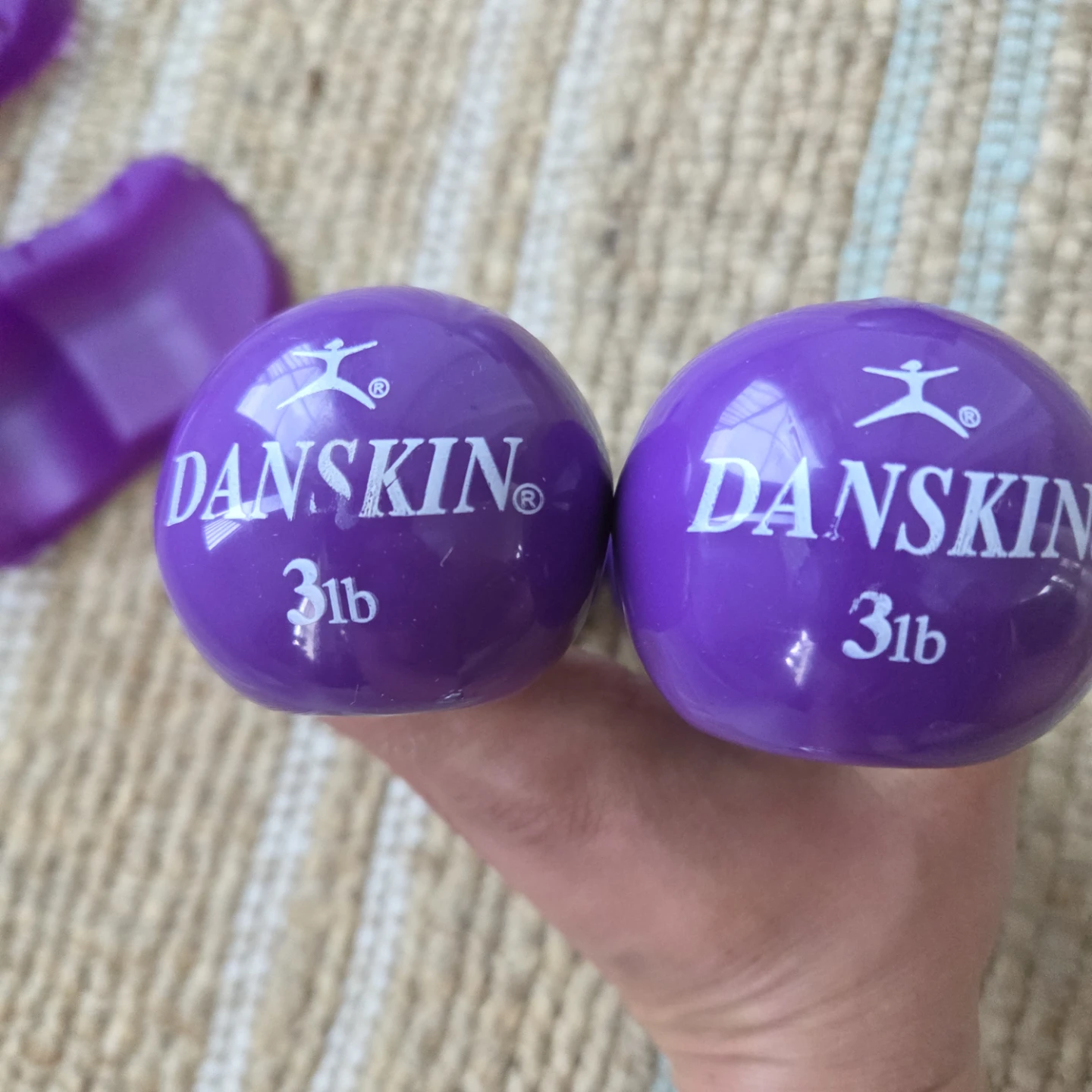Danskin 3lb Dumbbells (Pair) - photo 4