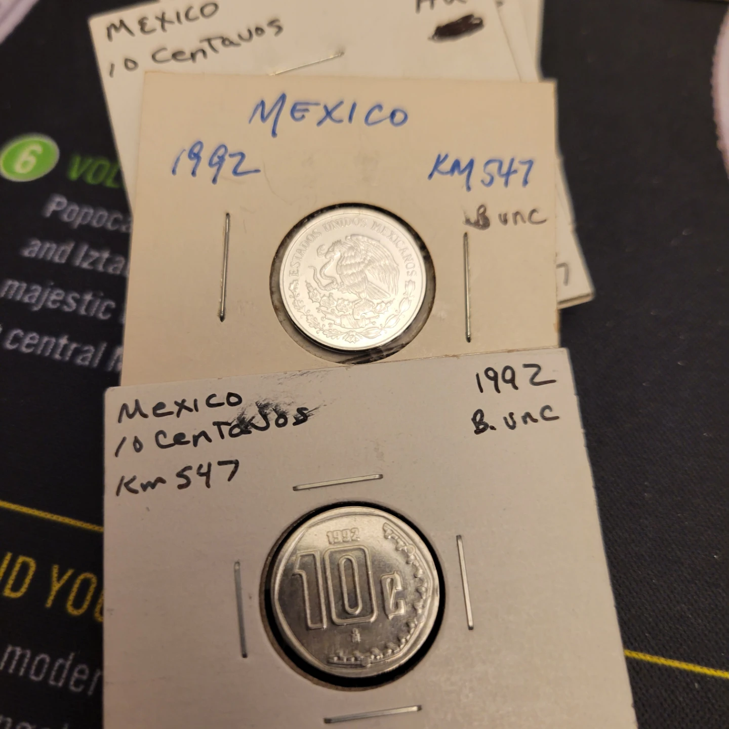 Mexico 1992 10 Centavos Coin KM 547