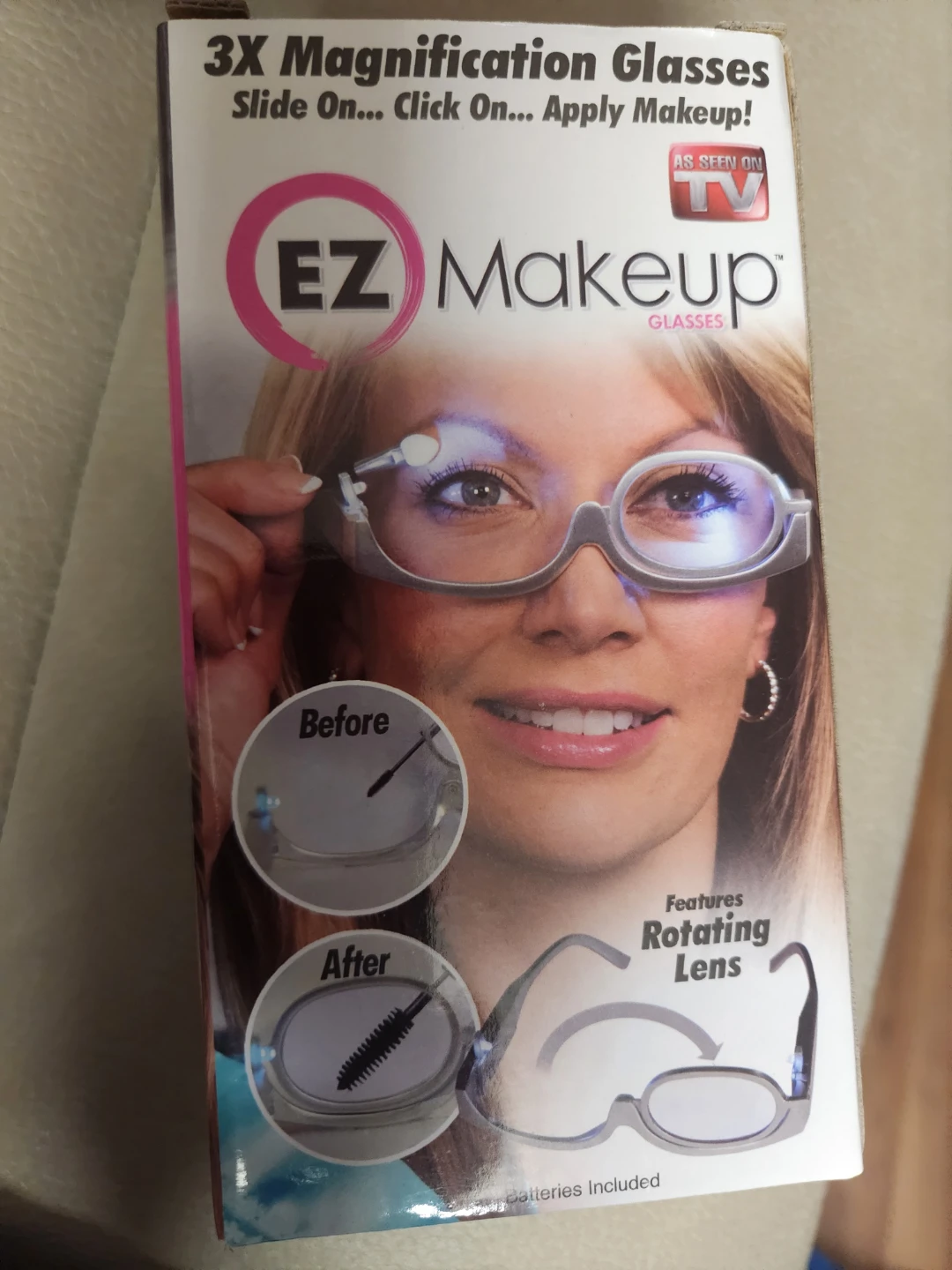 EZ Makeup Glasses 3X Magnification with Lights - photo 4
