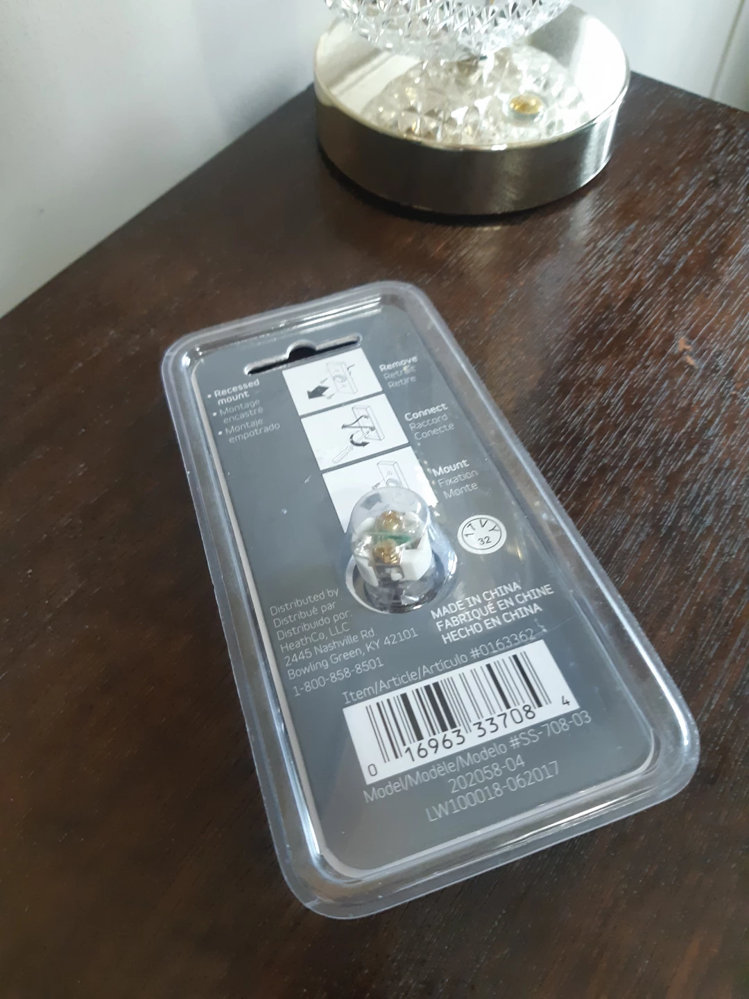 Style Selections Wired LED Lighted Doorbell Button - photo 4
