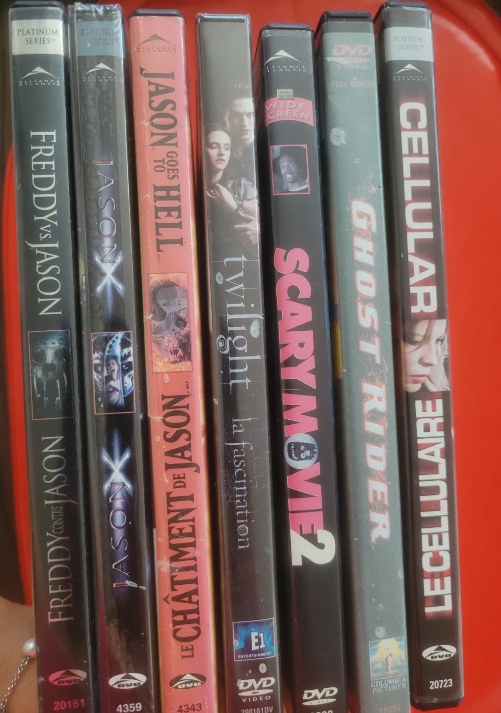 Collection of 7 DVDs