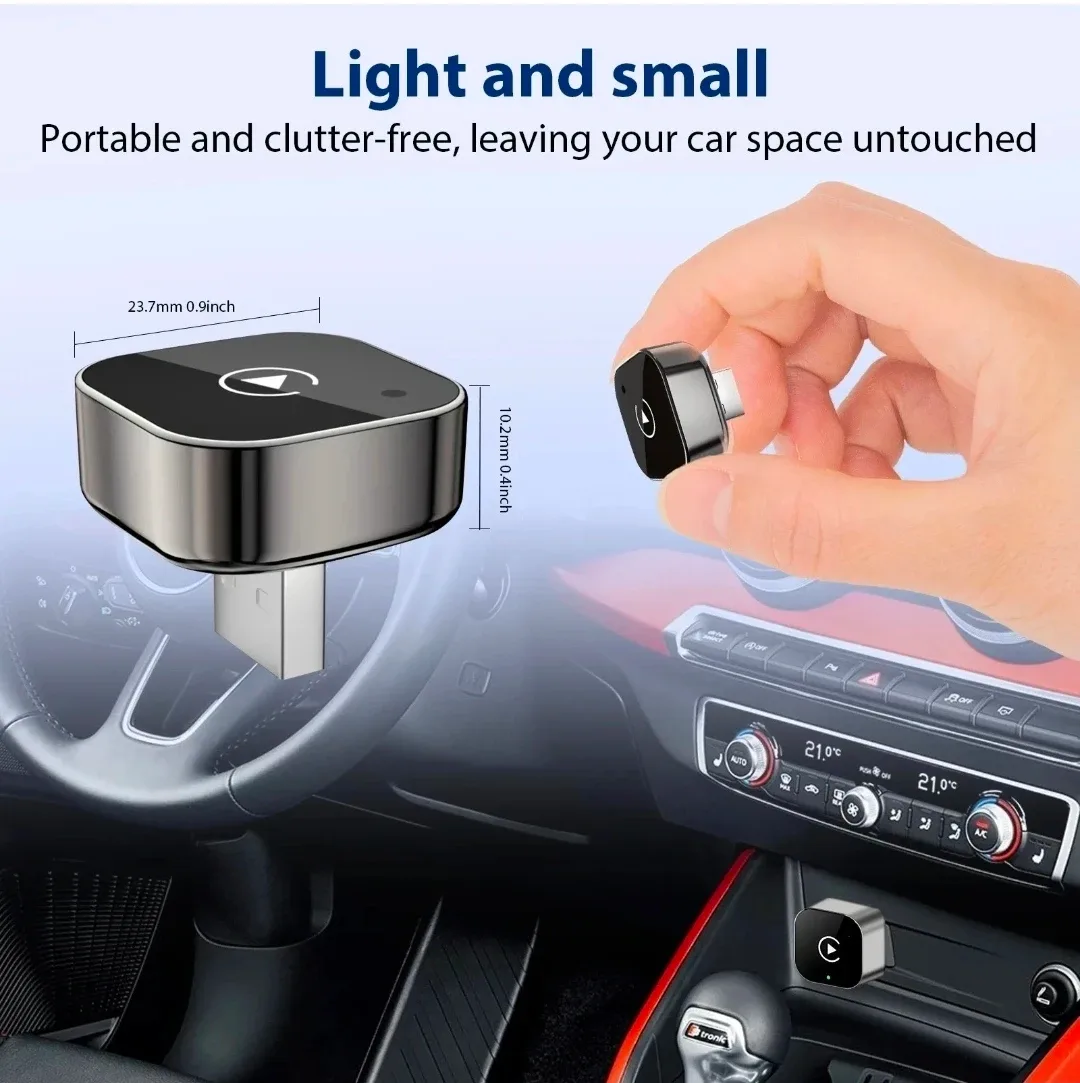 2-in-1 Wireless CarPlay & Android Auto Dongle - photo 5