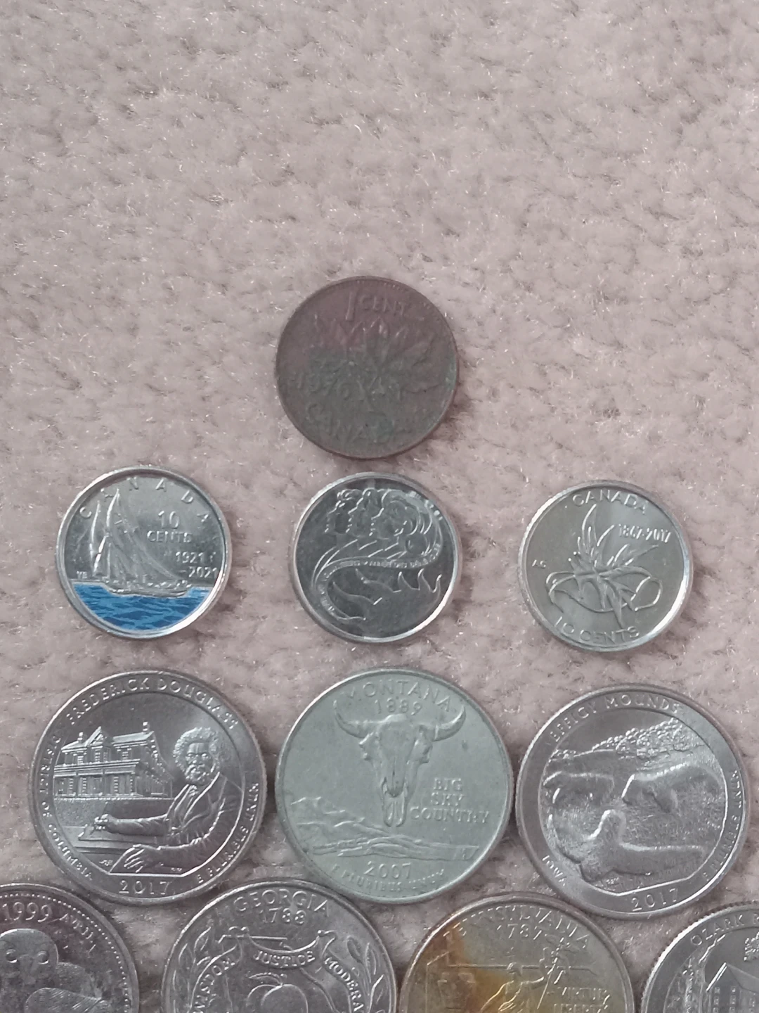 Assorted Canadian & USA Coins - photo 4