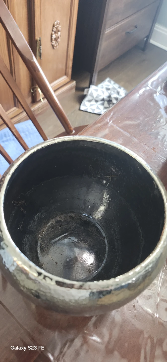 Decorative Hammered Bowl Planter - photo 3