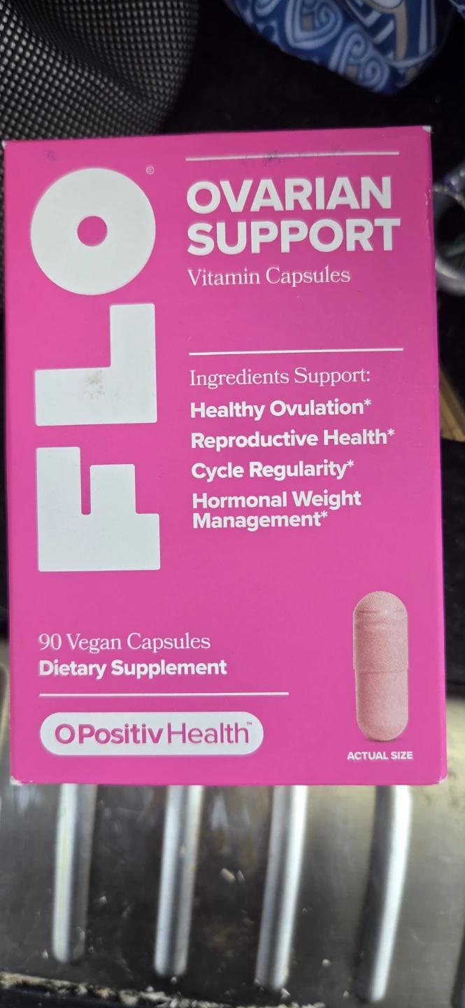 O Positiv FLO Ovarian Support Vitamin Capsules