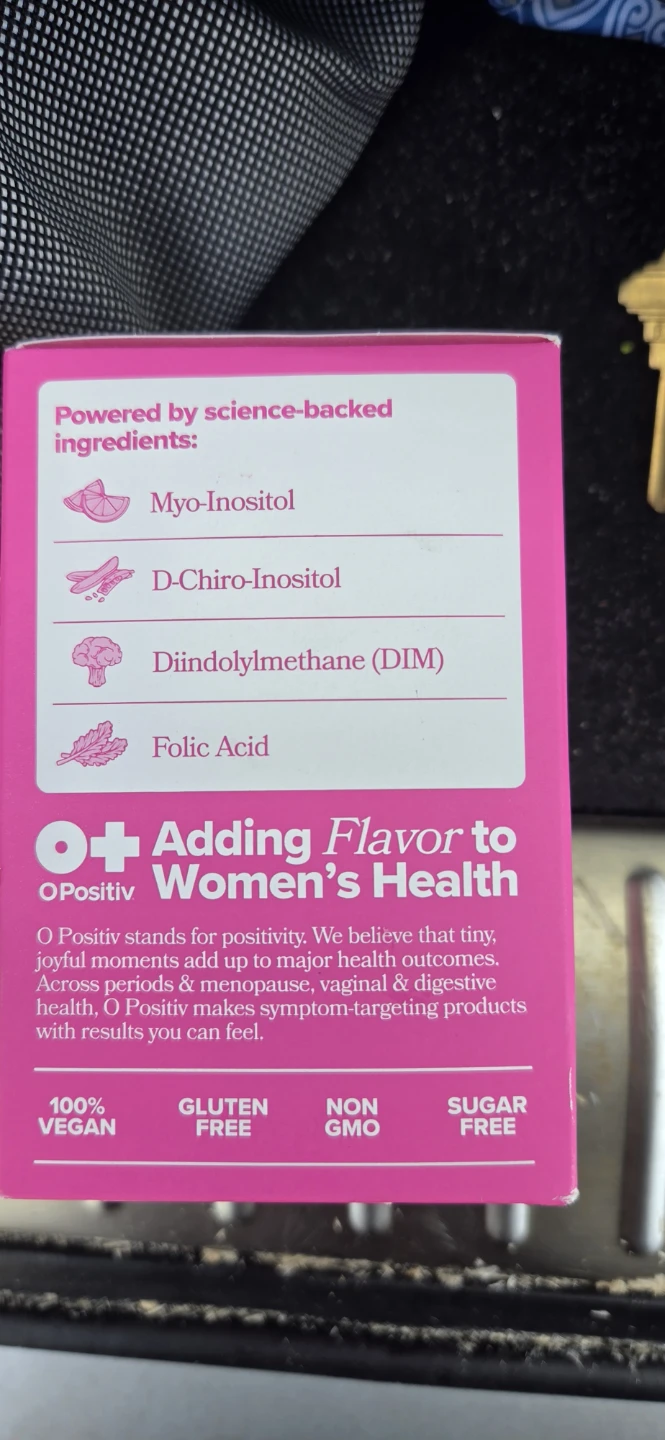 O Positiv FLO Ovarian Support Vitamin Capsules - photo 4