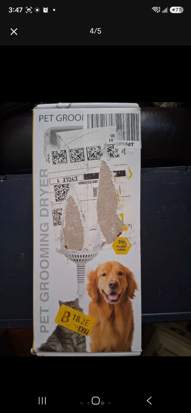 Pet Grooming Dryer - Ownpet Brand - Two Heat Settings - photo 3