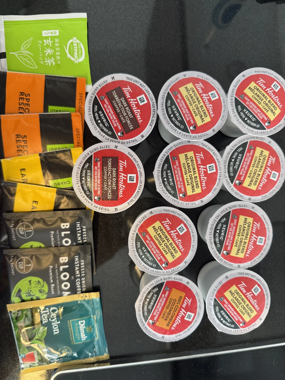 Tim Hortons Coffee Pods & Tea