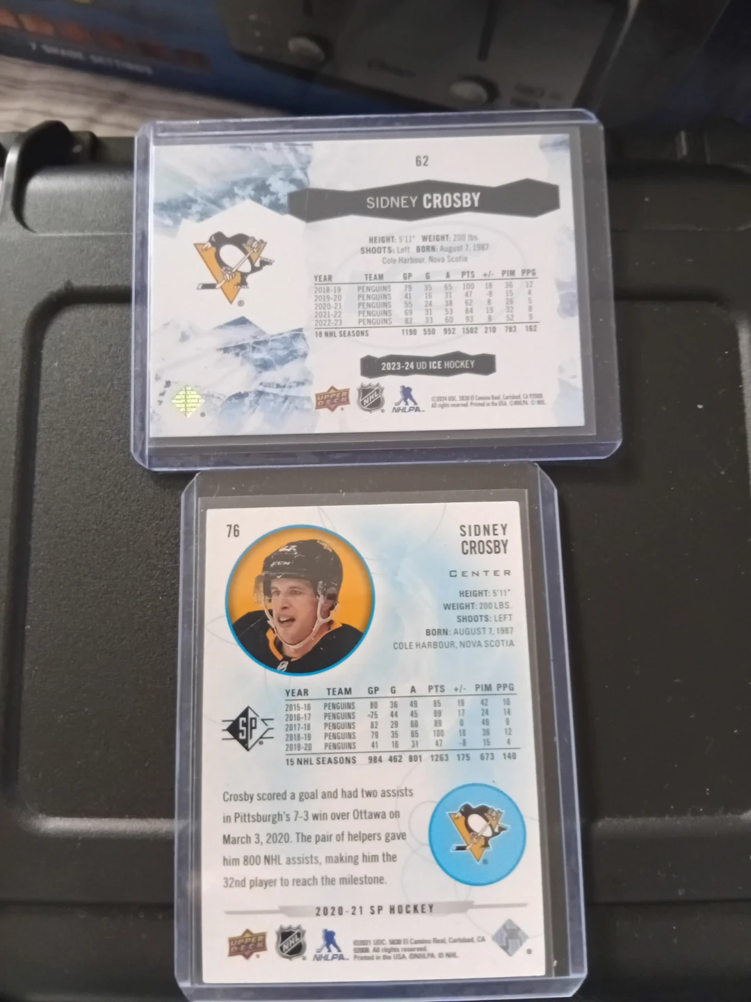 2 Sidney crosby cards - photo 2