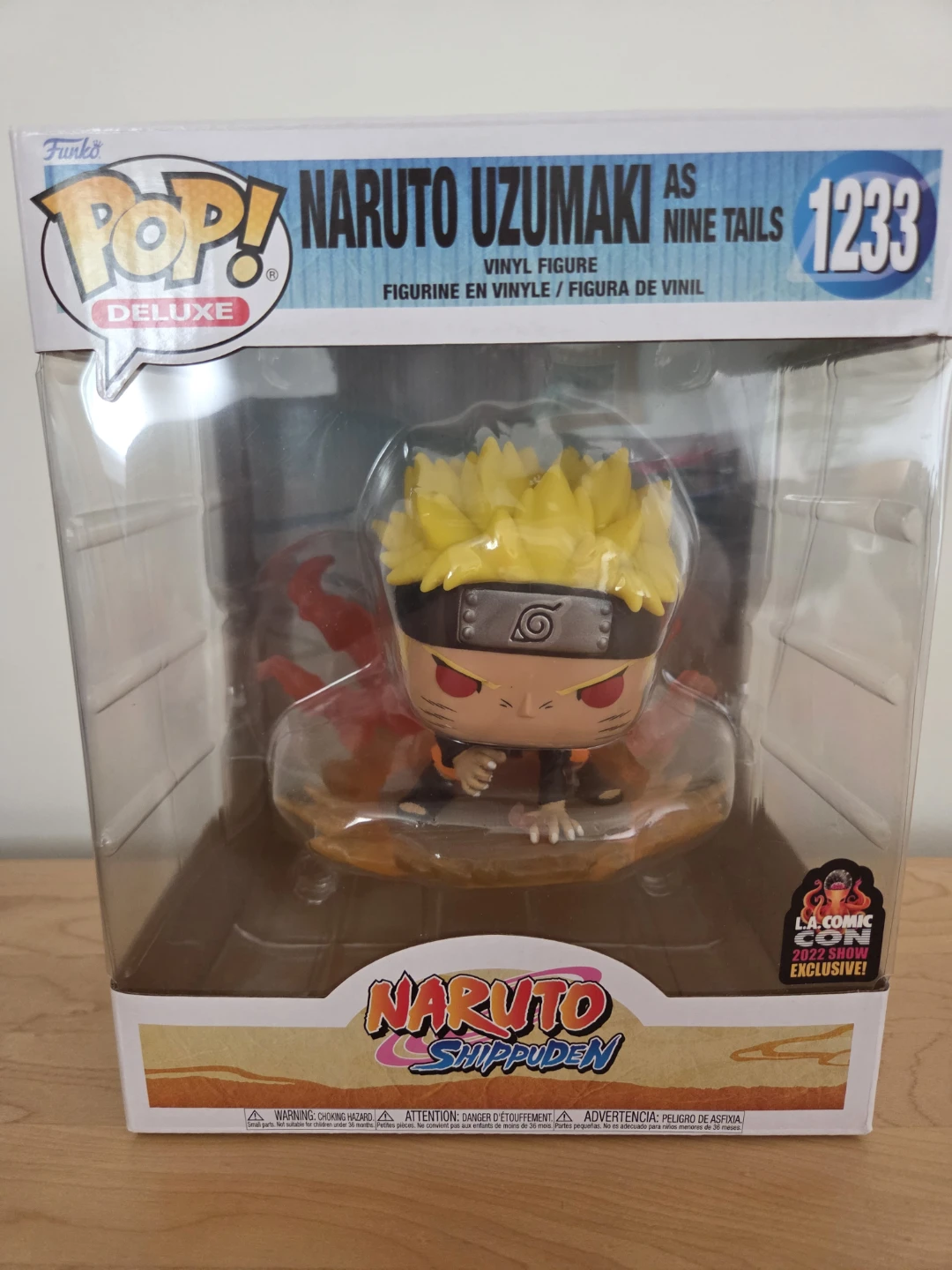Funko Pop! Deluxe Naruto Uzumaki As Nine Tails