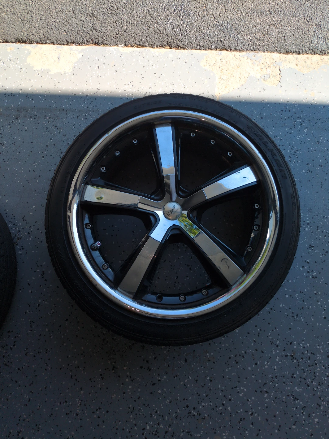 Falken 245/40R20 Tire and Wheel