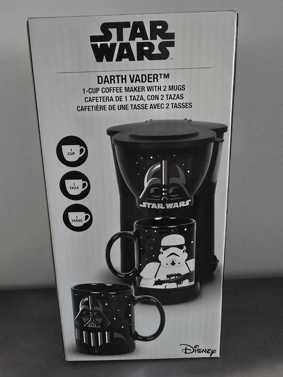 * BRAND NEW *  Star Wars  1-Cup Coffee Maker
