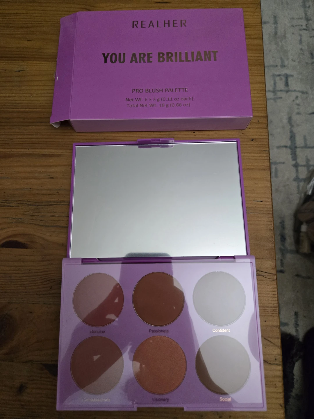 Blush palette