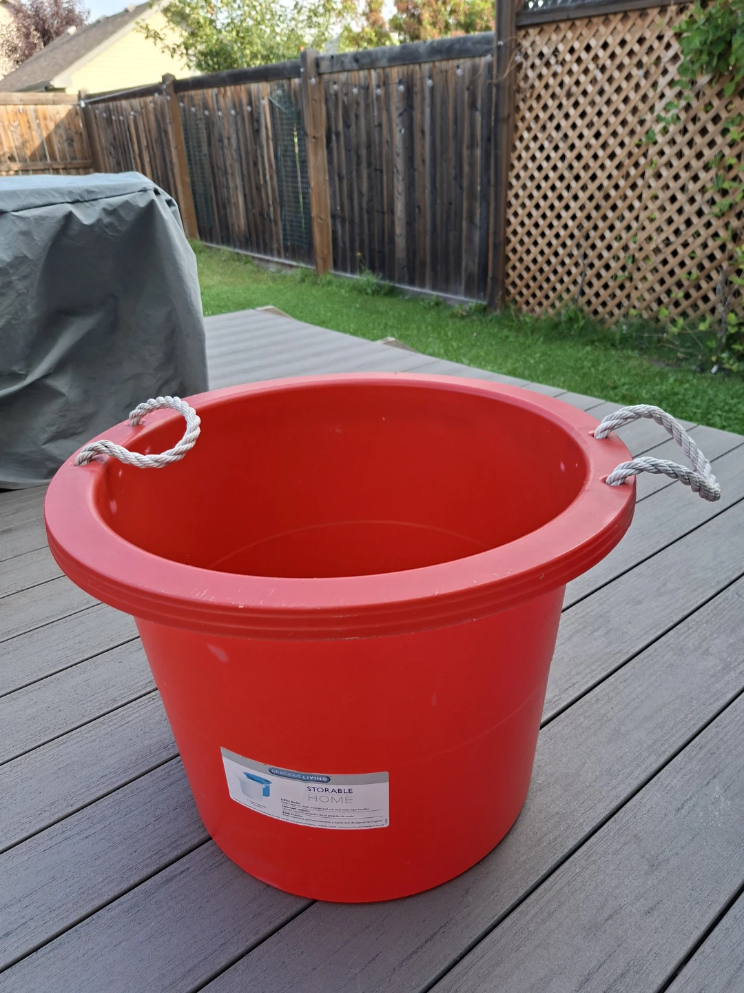 Gracious Living Storable Home Utility Bucket - photo 2