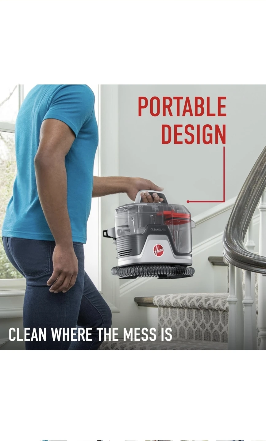 Used Hoover CleanSlate Portable Carpet and Upholstery Spot - photo 4